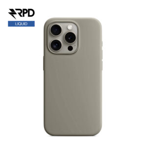 iPhone 15 Plus - Silicone Case clay, Liquid (Magsafe-Version)