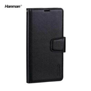 Samsung Galaxy A72 5G - Hanman Mill flip case with 3 card slots, black
