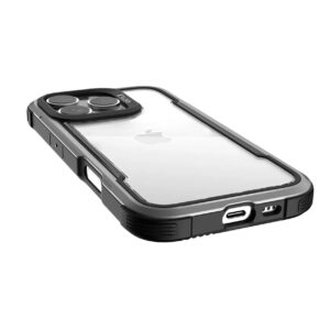 iPhone 16 Pro Max - Scudo di difesa Raptic/X-Doria Nero