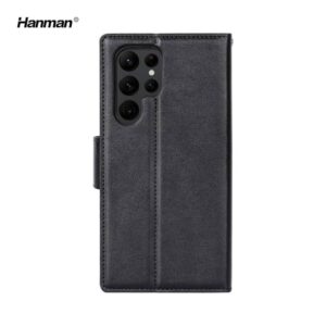Samsung Galaxy A72 5G - Hanman Mill flip case with 3 card slots, black