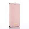 iPhone 15 - Muxma avec trois emplacements pour cartes rose clair