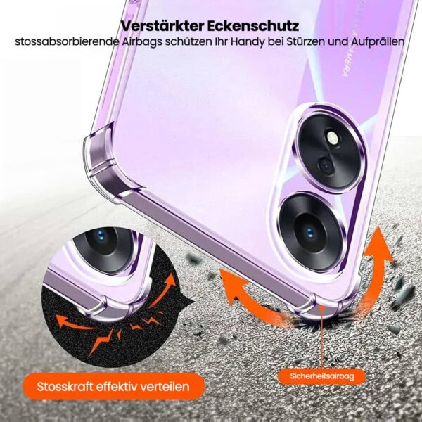 Oppo Find X5 - Airpillow transparent – Bild 5