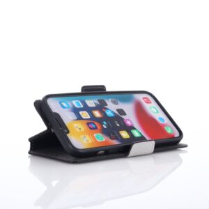 iPhone 7/8/SE 2020/SE 2022- Custodia Flip Muxma con tre slot per carte di credito grigio