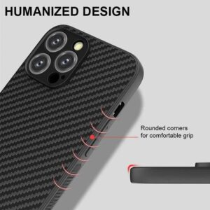 iPhone 16 Pro - Carbon-Optik Etui, schwarz