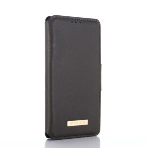 iPhone 7/8/SE 2020/SE 2022- Custodia Flip Muxma con tre slot per carte verde oliva scuro