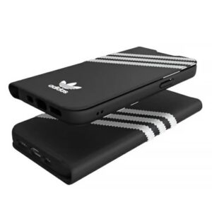 iPhone 13 Pro Max - Custodia Adidas Booklet Nero - Custodia Flip