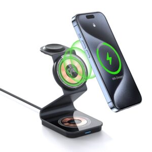 DUZZONA - W21 Qi2 3-in-1 Magnetischer Wireless Charger, schwarz