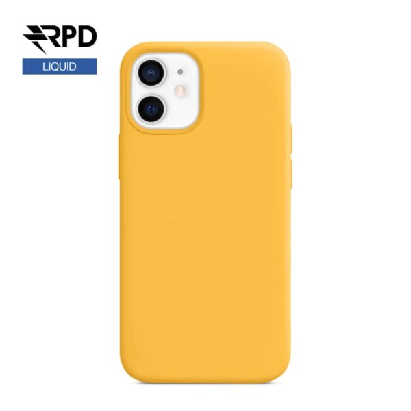 iPhone 12 / 12 Pro - Custodia in silicone Sunflower (giallo), Liquid (versione Magsafe)