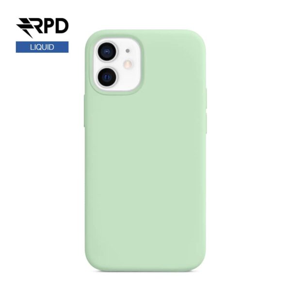 iPhone 12 / 12 Pro - Silicone Case Pistacchio (light green), Liquid (Magsafe version)