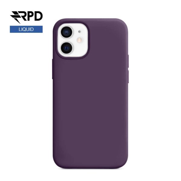 iPhone 12 / 12 Pro - Custodia in silicone Amethyst (viola), Liquid (versione Magsafe)