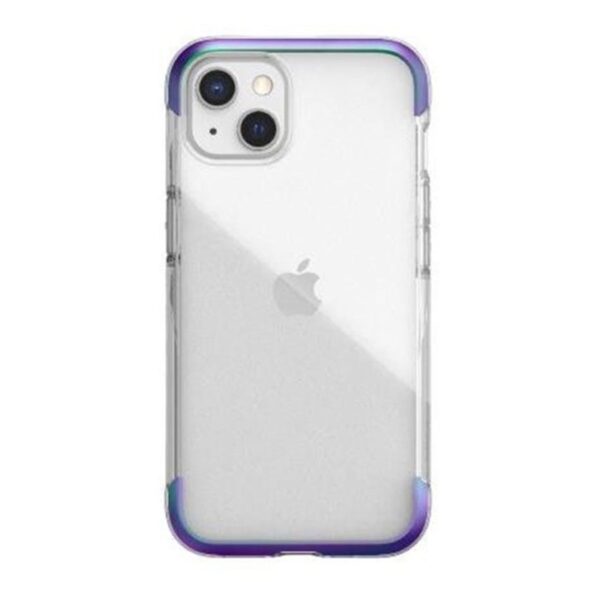 iPhone 13 - Raptic/X-Doria Defense Air Clear Case with iridescent frame - Image 6