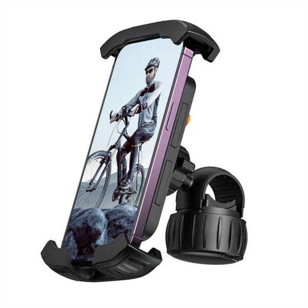 Baseus QuickGo Series - Support de téléphone portable pour vélo, noir (C40561500113-00)