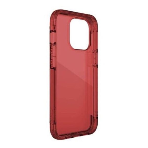 iPhone 13 Pro - Custodia trasparente Raptic/X-Doria Defence Air Rosso - immagine 4