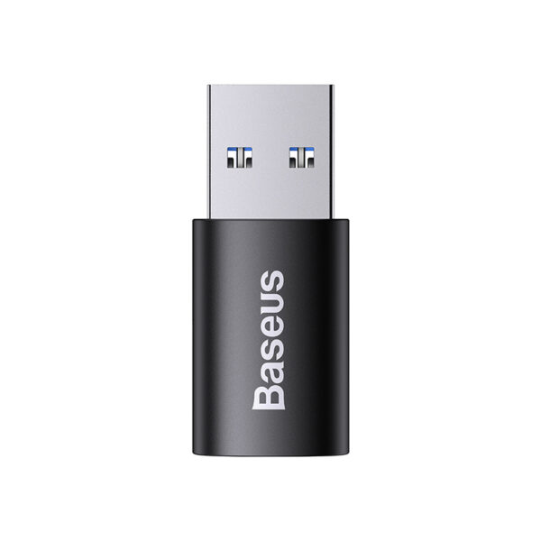 Baseus - Serie Ingenuity - Mini adattatore OTG da USB 3.1 a Tipo-C, nero (ZJJQ000101) - immagine 5