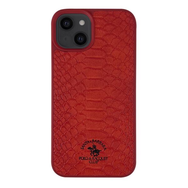 iPhone 13 - Santa Barbara Polo & Racquet Club Knight Case, Red