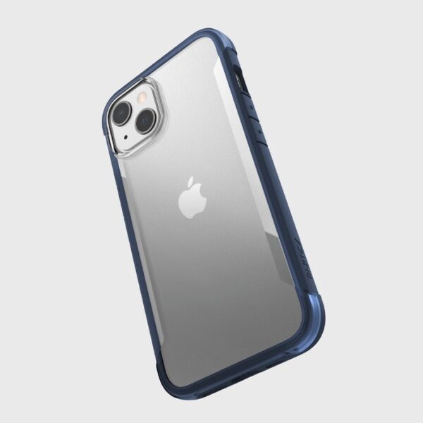 iPhone 13 Pro - Raptic/X-Doria Terrain - Impact Case, mit blauem Rahmen