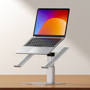 Baseus - Adjustable metal laptop stand, silver (LUJS000012)