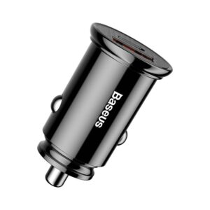 Baseus - Car charger, 30W PPS, black (CCALL-YS01)