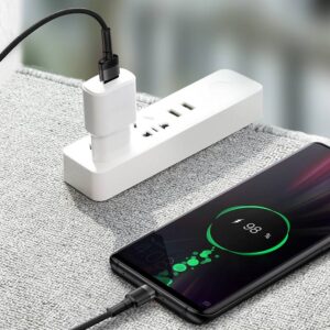 Baseus - Cafule HW - Câble de recharge rapide USB Type-C, 40W 1m, gris-noir (CATKLF-PG1)