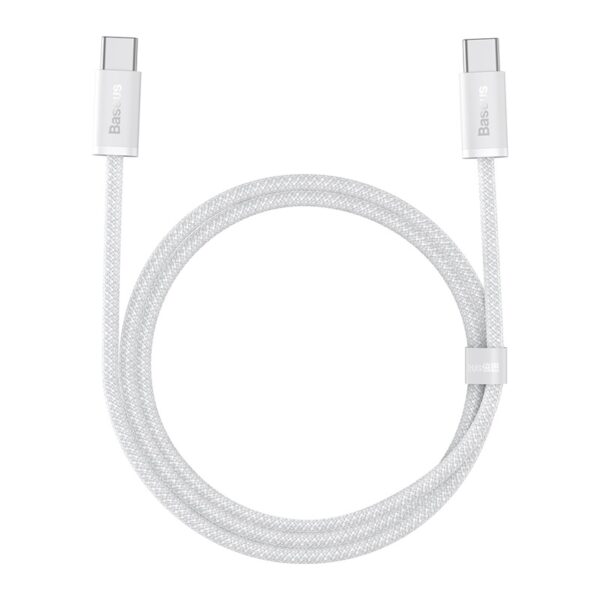 Baseus - Dynamic Series - Type-C to Type-C fast charging cable, 100W 1m, white (CALD000202)