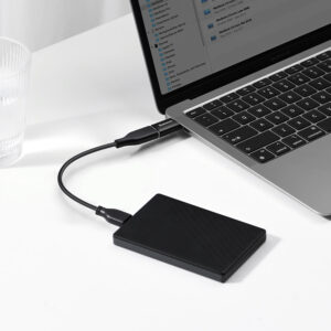 Baseus - Série Ingenuity - Mini adaptateur OTG type-C vers USB-A 3.1, noir (ZJJQ000001)