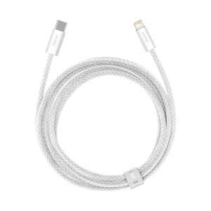 Baseus - Serie Dynamic - Cavo di ricarica rapida da Tipo-C a iP, 20W 2m, bianco (CALD000102)