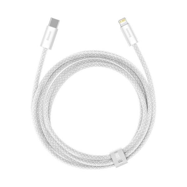 Baseus - Dynamic Series - Fast charging cable Type-C to iP, 20W 2m, White (CALD000102) - Image 8