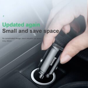 Baseus - Car charger, 30W PPS, black (CCALL-YS01)