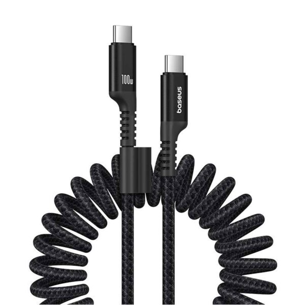 Baseus - Fish-Eye series - Fast charging cable USB-C to USB-C, 100W 1m, black (P10320203111-00)