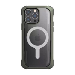 iPhone 14 Pro Max - Raptic Secure Backcase, olive green, robust plastic design for optimum outdoor protection