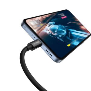 Baseus - Superior Series (SUPERVOOC) - Fast charging cable USB to Type-C, 65W 1m, black (CAYS000901)