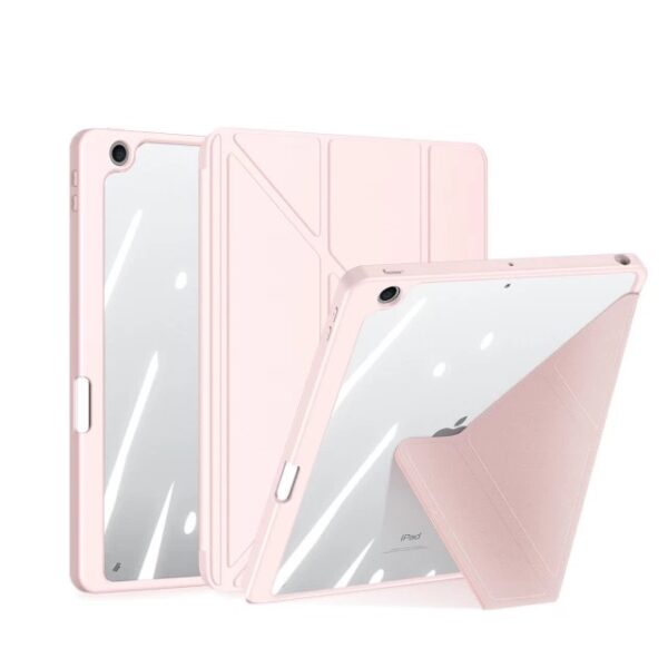 iPad 7/8/9 10.2 - Dux Ducis Magi Series, étui à clapet relevable, rose