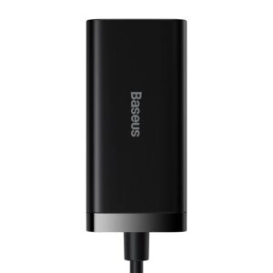 Baseus - GaN3 Pro - Desktop fast charger 2U+2C, 100W EU, Black (CCGP000101)