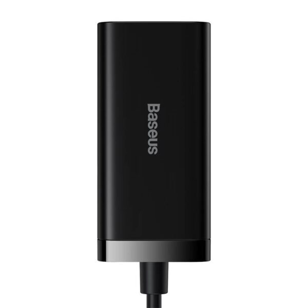 Baseus - GaN3 Pro - Chargeur rapide de bureau 2U+2C, 100W EU, noir (CCGP000101) – Image 2