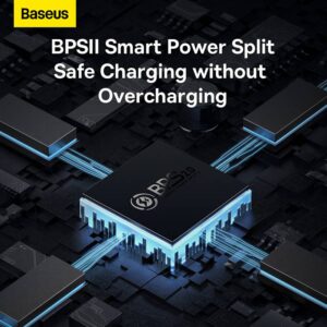 Baseus - GaN5 Pro - Fast charger 2C+U, 65W EU, Black (CCGP120201)