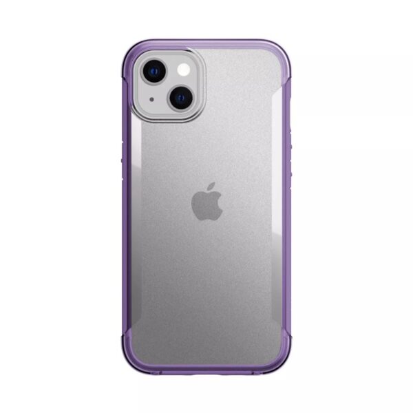 iPhone 13 - Custodia Raptic/X-Doria Terrain - Impact, con cornice viola