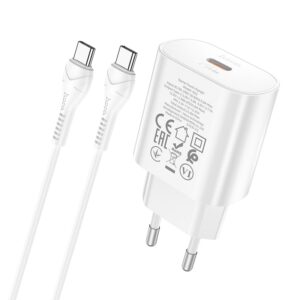 HOCO PD25W charger set with Type-C to Type-C cable (N22)