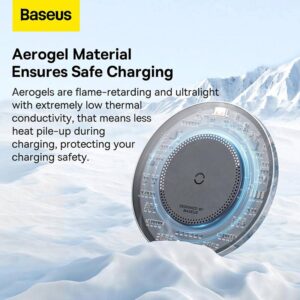 Baseus - Simple 2 - Wireless charger, 15W, Black (CCJJ050001)