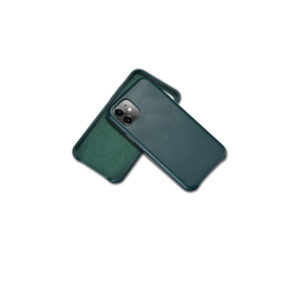 iPhone 11 Pro - Custodia iCarer in vera pelle verde oliva (RIX1120-GN)