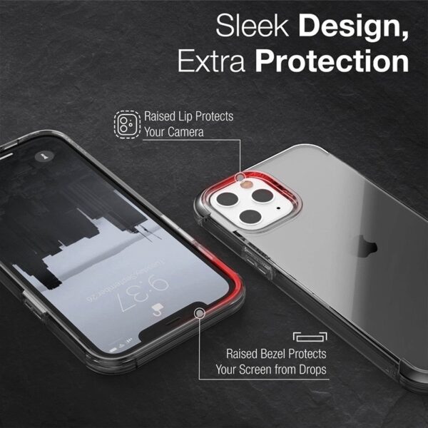 iPhone 13 - Raptic/X-Doria Defense Air Case Black - Image 6