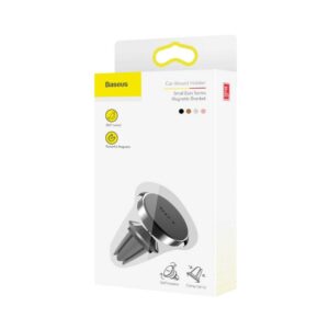 Baseus - Small Ears Series - Support magnétique pour voiture (ventilation) Noir (SUER-A01)