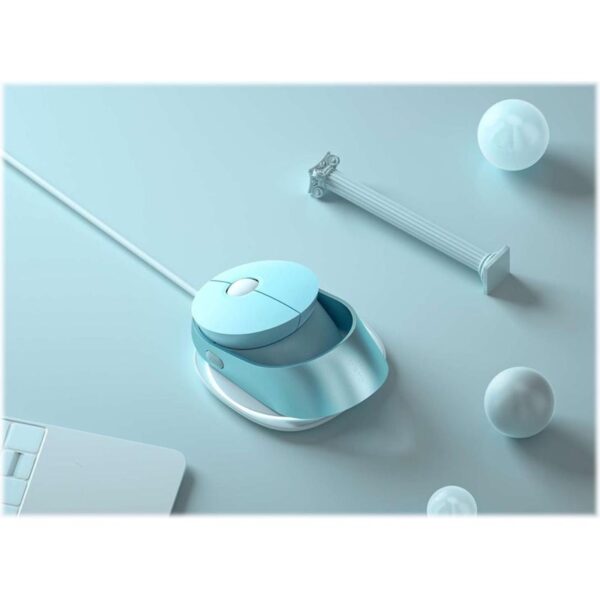 rapoo - Ralemo Air 1 - Mouse Bluetooth - Mouse senza fili, blu chiaro - immagine 5