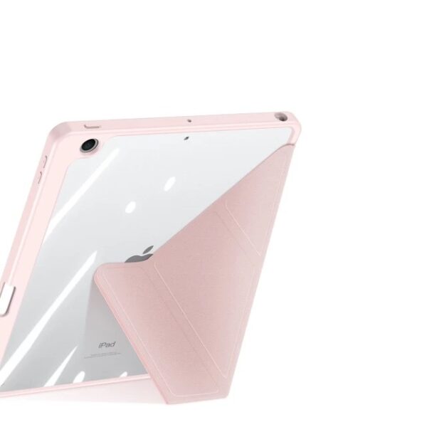 iPad 7/8/9 10.2 - Serie Dux Ducis Magi, custodia flip stand-up, rosa - immagine 4