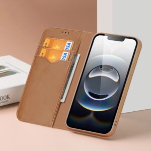 iPhone 16e - Dux Ducis Hivo Series Braun