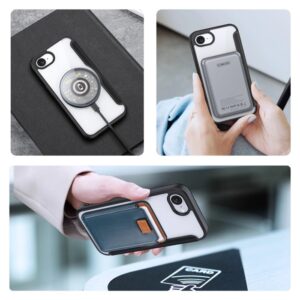 iPhone 16e - Dux Ducis Skin X Pro Series mit Magsafe-Funktion Schwarz
