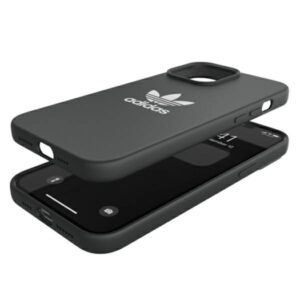 Adidas - Etui en silicone OR pour Apple iPhone 13, 13 Pro noir