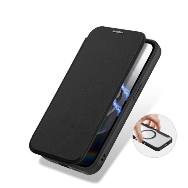 iPhone 16e - Dux Ducis Skin X Pro Series avec fonction Magsafe noir – Image 6
