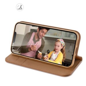 iPhone 16e - Dux Ducis Hivo Series Braun