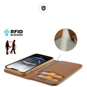 iPhone 16e - Dux Ducis Hivo Series Braun