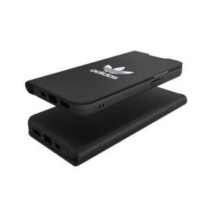 Adidas OR Trefoil Booklet Case PU pour Apple iPhone 13 noir-blanc